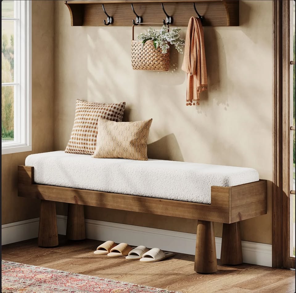 47-Inch Upholstered Entryway Bench — thumbnail 6