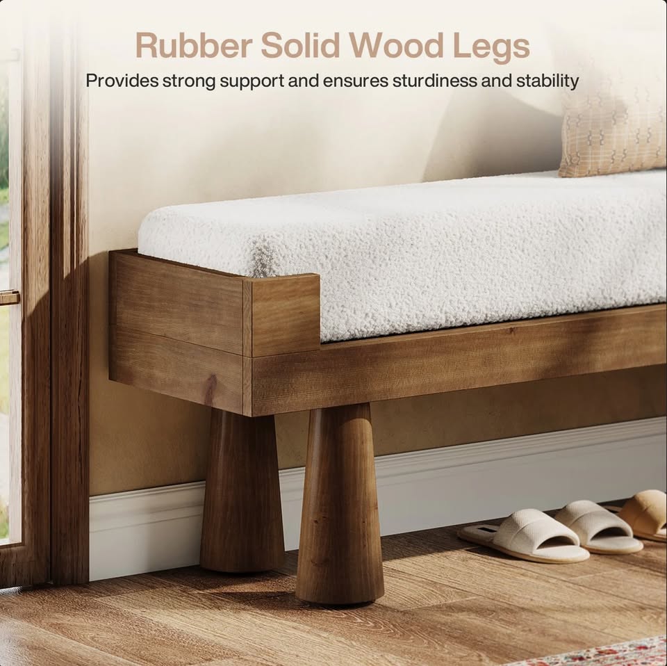 47-Inch Upholstered Entryway Bench — thumbnail 8